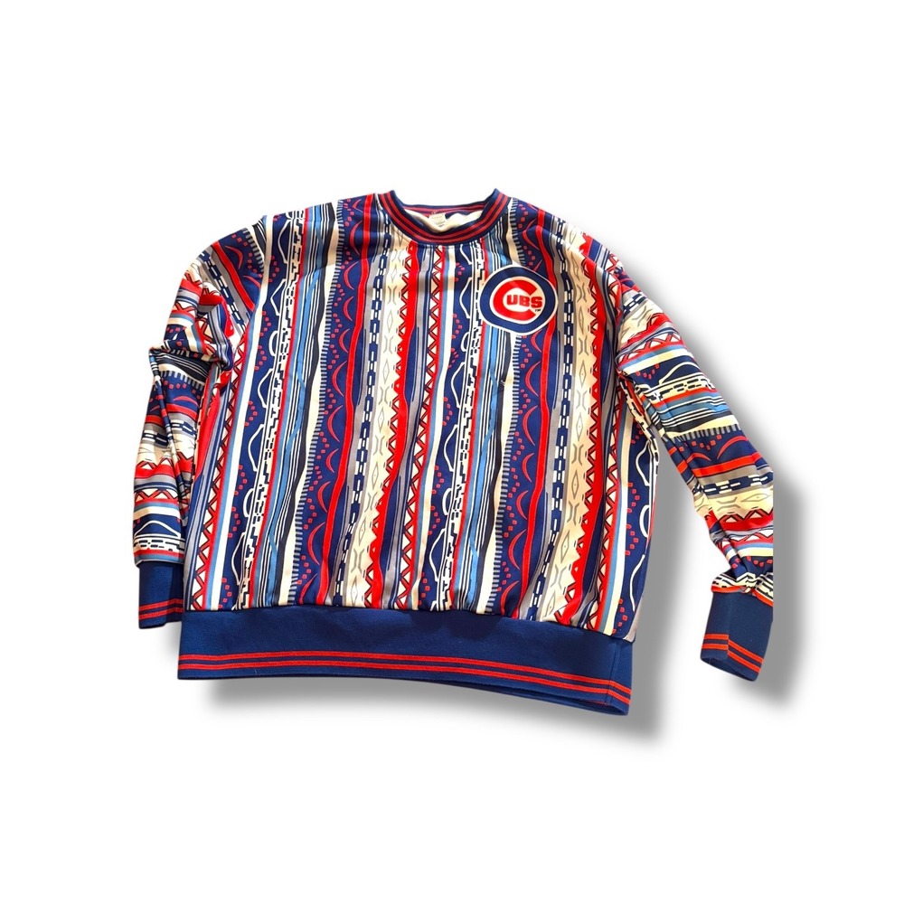 Chicago Cubs‎ Holiday Sweater Men's XL Multicolor Crewneck Ugly Christmas